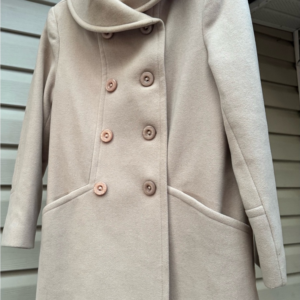 Larry Levine Soft Cream Coat